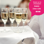 Paris - dégustation de champagne - rémunérée 15€ pour 15 minutes - 8 ou 11 octobre 2018 #champagne #dégustatio...