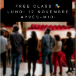Cours de théâtre gratuits: FREE CLASS Technique Meisner - 12 novembre 2018 #Meisner #Théâtre #Coursgratuit