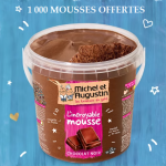 1 000 mousses MICHEL ET AUGUSTIN offertes jusqu'au 28 février 2019