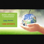 Nantes - Atelier sur l'alimentation d'aujourd'hui et de demain - dédommagé 120€ - 16 octobre 2019