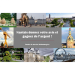 Nantes et sa région - Gagnez 200€ en participant à un atelier citoyen - frais pris en charge -  entre le 2 jui...