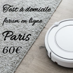 Paris - Tester un aspirateur robot pendant 1 mois - dédommagé 60€ - De décembre 2020 à janvier 2021
