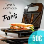 Paris - Test à domicile d'un toasteur - Dédommagé 50€ - à partir du 16 septembre 2021